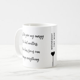 Onsdag Anpassningsbar Motiveringsot Kaffemugg
