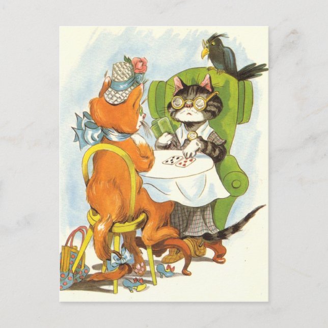 Onsdag eftermiddagskort vykort (Framsida)