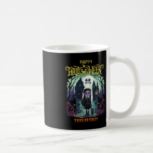 Onsdag Halloween Costume Outfit För barn och Pa Kaffemugg