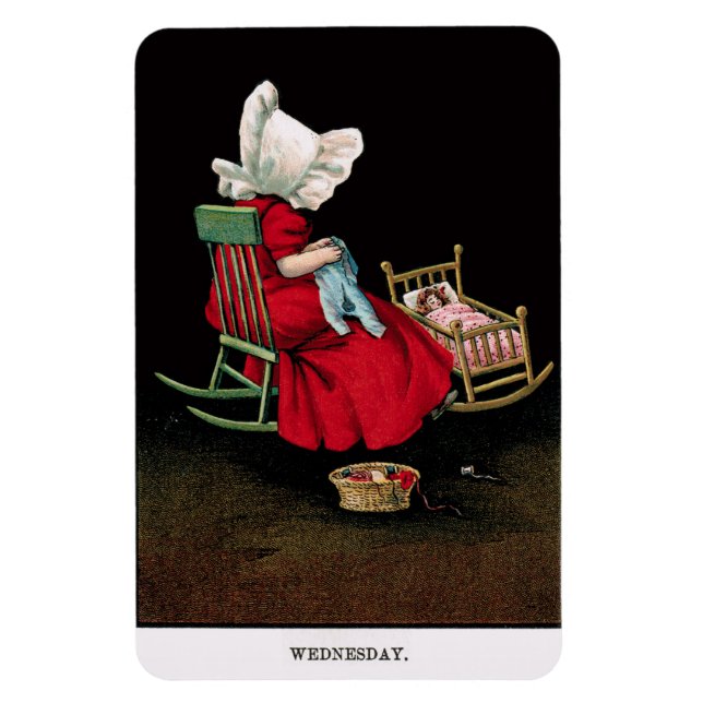 Onsdag i tidigt 1900 magnet (Vertikal)