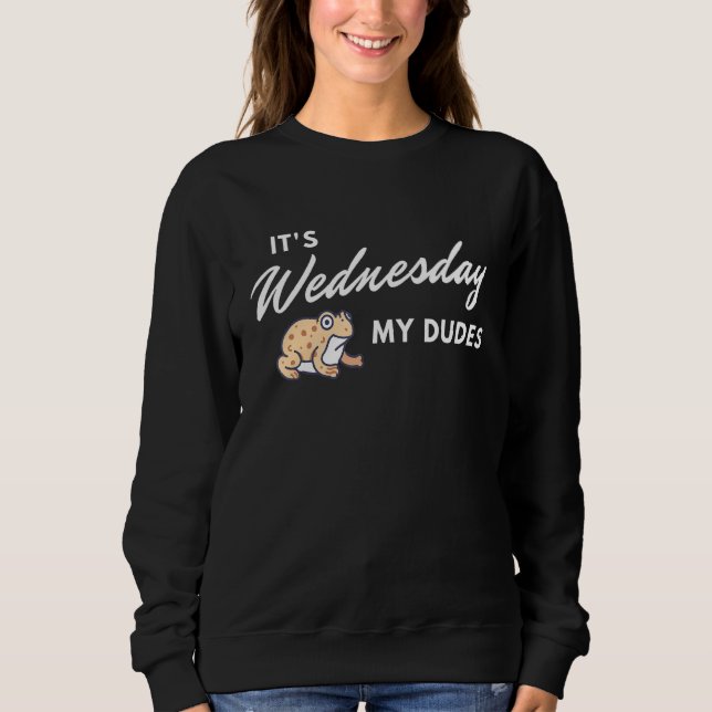 Onsdag Mina herdes Frog Memine T Shirt (Framsida)
