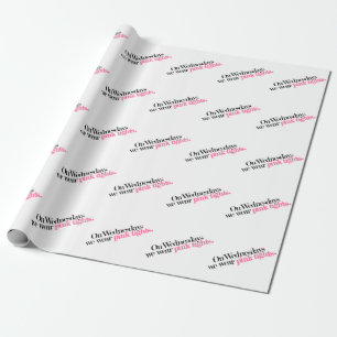 Onsdagar bär vi rosa tajts presentpapper
