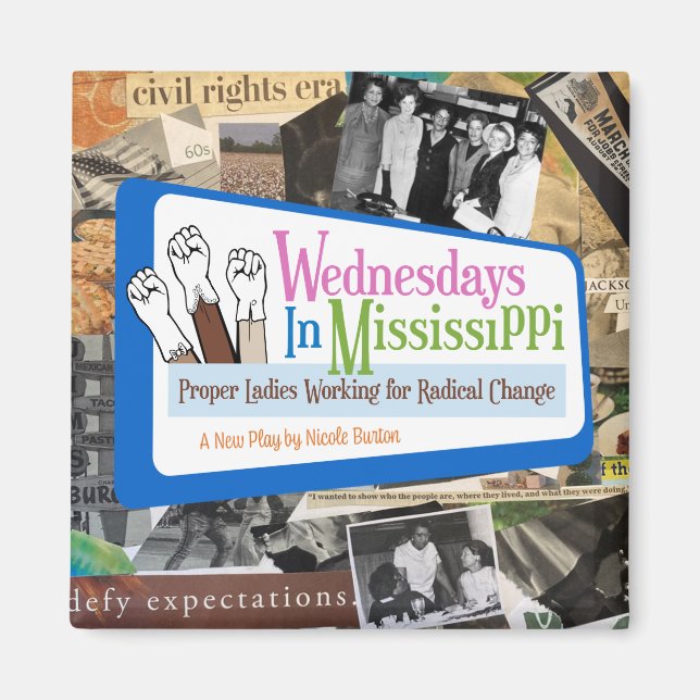 Onsdagar i Mississippi Show Magnet (Framsidan)