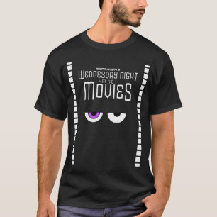 Onsdagnatt på filmmörkutslagsplatsen t shirt