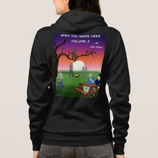 Önska att du var här 2 Zip-up T Shirt
