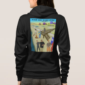 Önska att du var här 3 Zip-up T Shirt