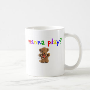 Önska att leka? kaffemugg