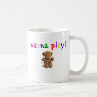 Önska att leka? kaffemugg
