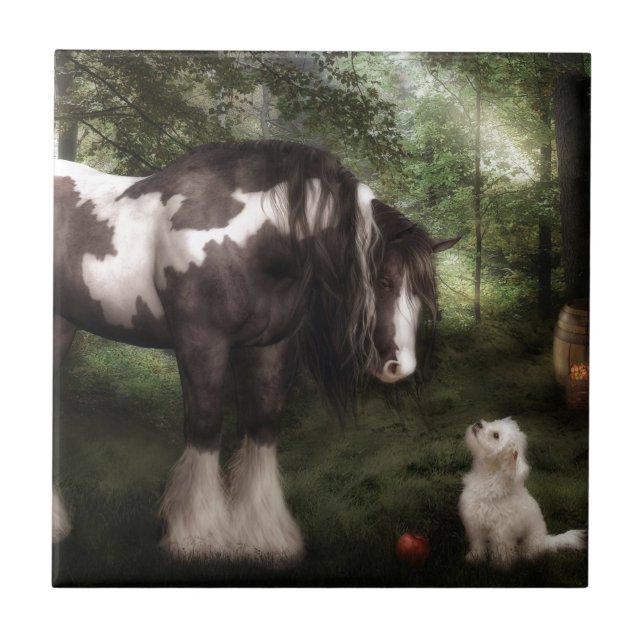 Önska att leka kakelplatta (Framsidan)