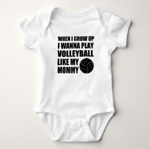 ÖNSKA ATT LEKA LIKA MAMMOR FÖR VOLLEYBOLL, NÄR T-SHIRT