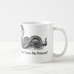 Önska att smaka min giftkobrat-skjorta kaffemugg