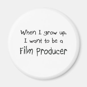 Önska att vara en filmaproducent, när jag växer magnet