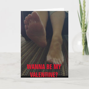 ÖNSKA ATT VARA MIN VALENTIN? HELGKORT