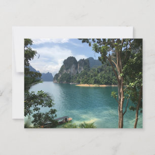 Önska att vi var här! Shot från Thailand. Vykort
