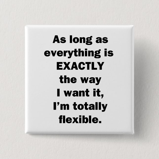 Önska den, så länge som allt är exakt långt mig knapp (Framsida)