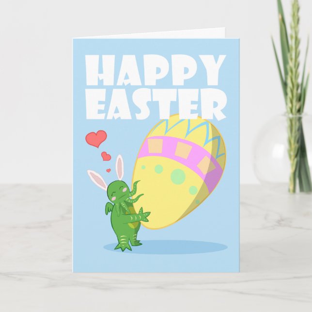 Önska dig en Cthulhu påsk Helgkort (Framsida)