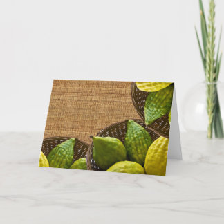Önska dig en lyckliga Sukkot! Helgkort