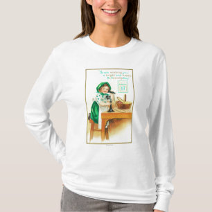 Önska dig ett ljusa och lyckliga St Patrick T-shirt