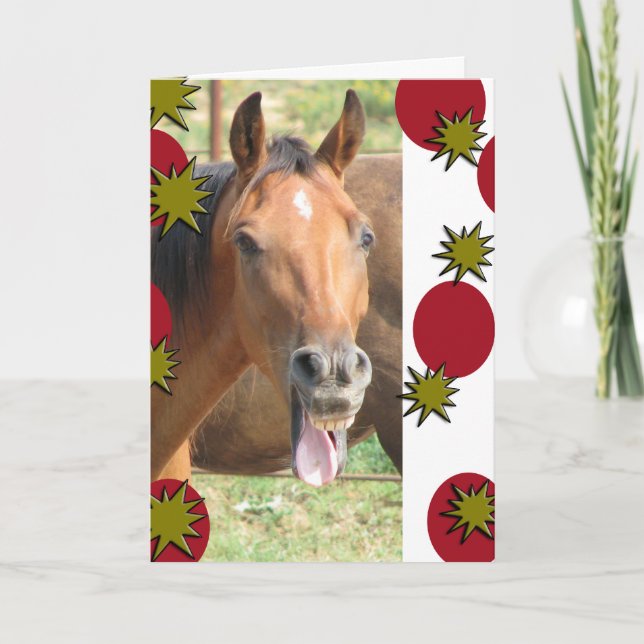 Önska dig raddaskratt! helgkort (Framsida)