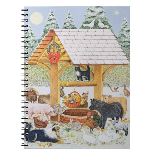 Önska dig som är väl anteckningsbok med spiral (Framsidan)