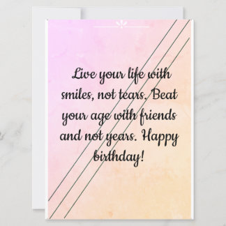 Önska dina kära på deras bästa dag med det här