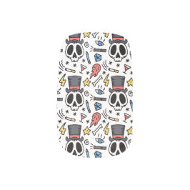 Onska Döskallar Halloween minx spikkonst