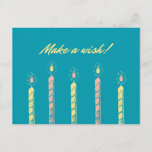 Önska! Du är ett ljus för världen Vykort