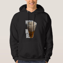 "Önska du vore öl" Rolig öl-puns-design