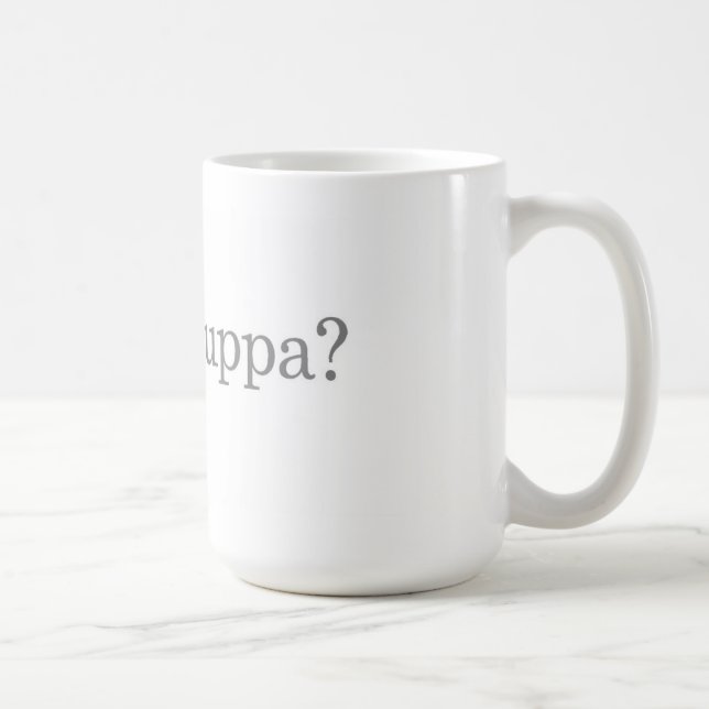 "Önska en Cuppa?", Mugg (Höger)