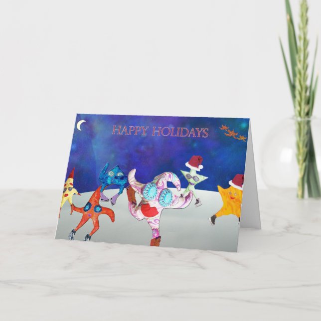 Önska en glatt säsong helgkort (Framsida)