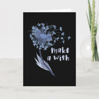 Önska maskros blomma