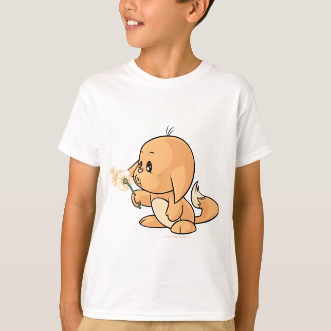 Önska orange Kacheek T-shirt (Framsida)