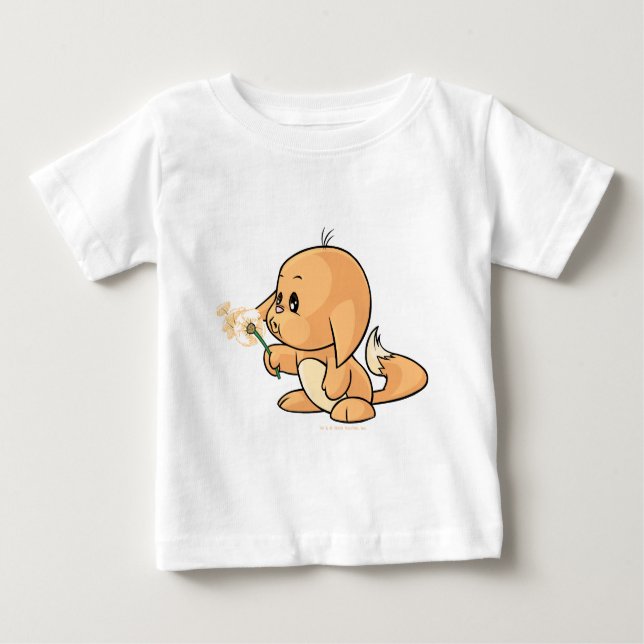 Önska orange Kacheek Tee Shirt (Framsida)