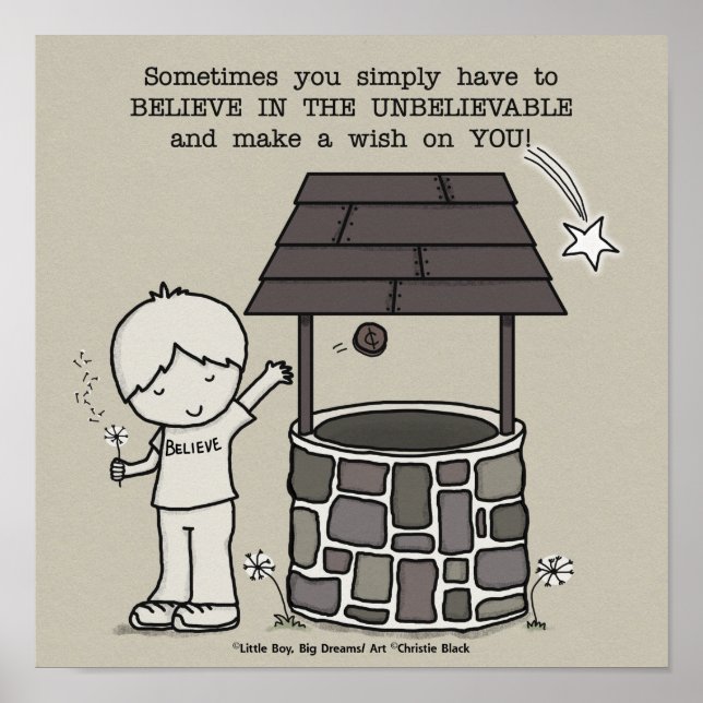 Önska på dig! poster (Framsidan)