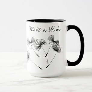 Önska på en dandelion mugg