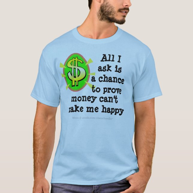 Önska pengar tee shirt (Framsida)