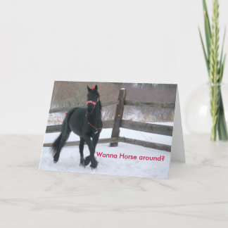 Önska till hästen…, - Skräddarsy Helgkort