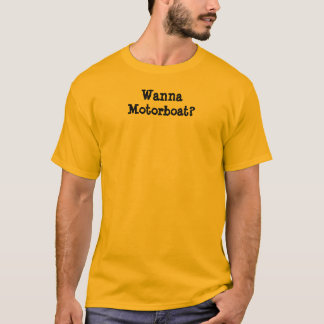 Önska till motorboaten? tee