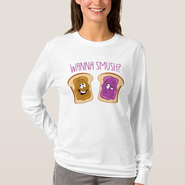 Önska till Smush? T-shirt (Framsida)