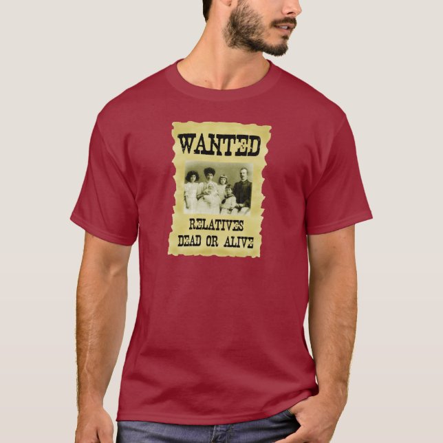 Önskad affisch t-shirt (Framsida)