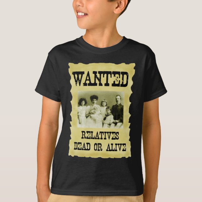 Önskad affisch tee shirt (Framsida)