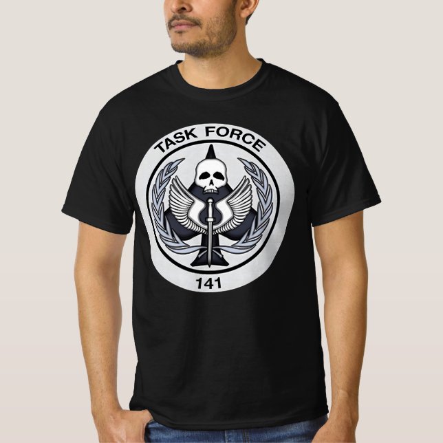 " Önskad arbetsgrupp 141" T Shirt (Framsida)