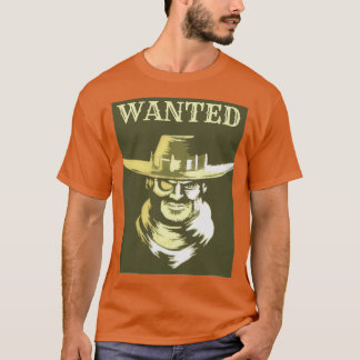 ÖNSKAD ÅTERBETALNING FÖR GAMMALA VÄSTERN COWBOY OU T SHIRT