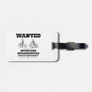 Önskad bättre bike-infrastruktur bagagebricka