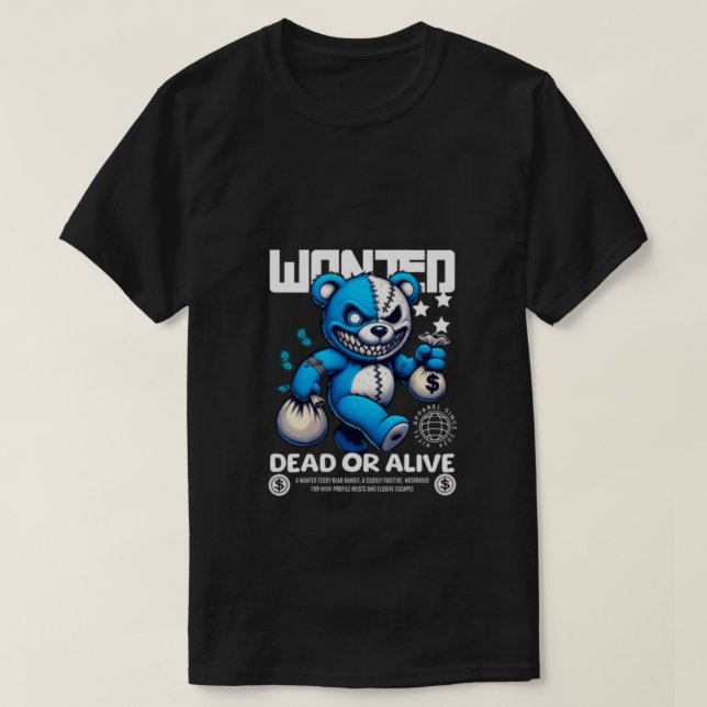 önskad björn t shirt (Design framsida)