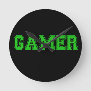Önskad Gamer Rund Klocka