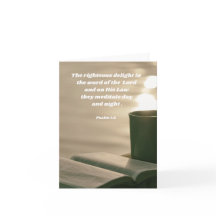 Önskad Ord i Gud Psalm 1:2 Bibelverse