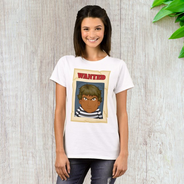 Önskad person Escaped Prisoner T-Shirt (Skapare uppladdad)