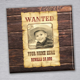 Önskad Poster Vintage Vilda western Fotomall M Magnet