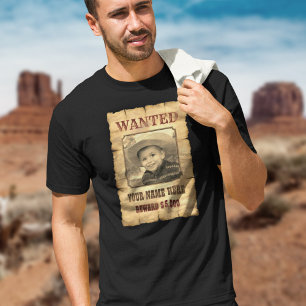 Önskad Poster Vintage Vilda western Fotomall T Shirt